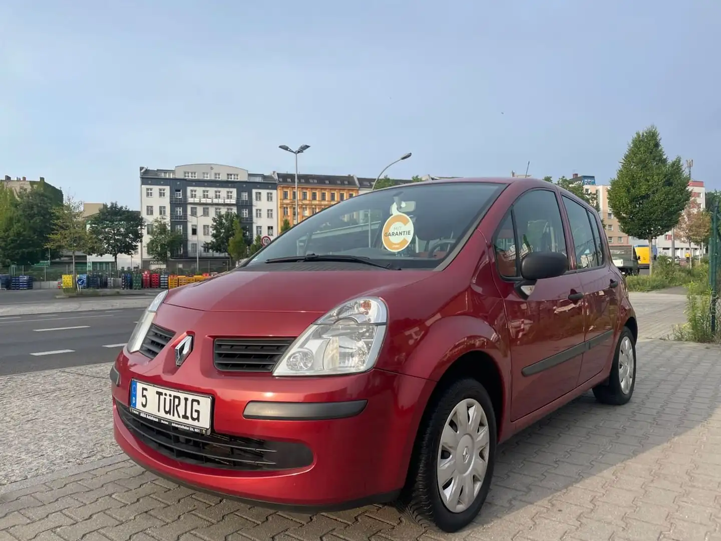 Renault Modus Authentique,1,2L,Klima,Tüv/Neu,Allwetterreifen Rojo - 2