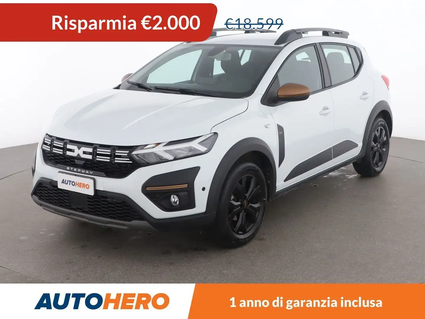Dacia Sandero 1.0 TCe Stepway Extreme 90 CV Bianco - 1