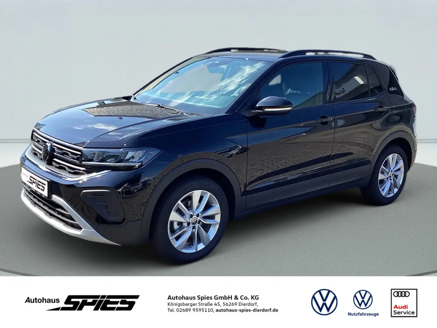 Volkswagen T-Cross 1.0 TSI Goal Schwarz - 1