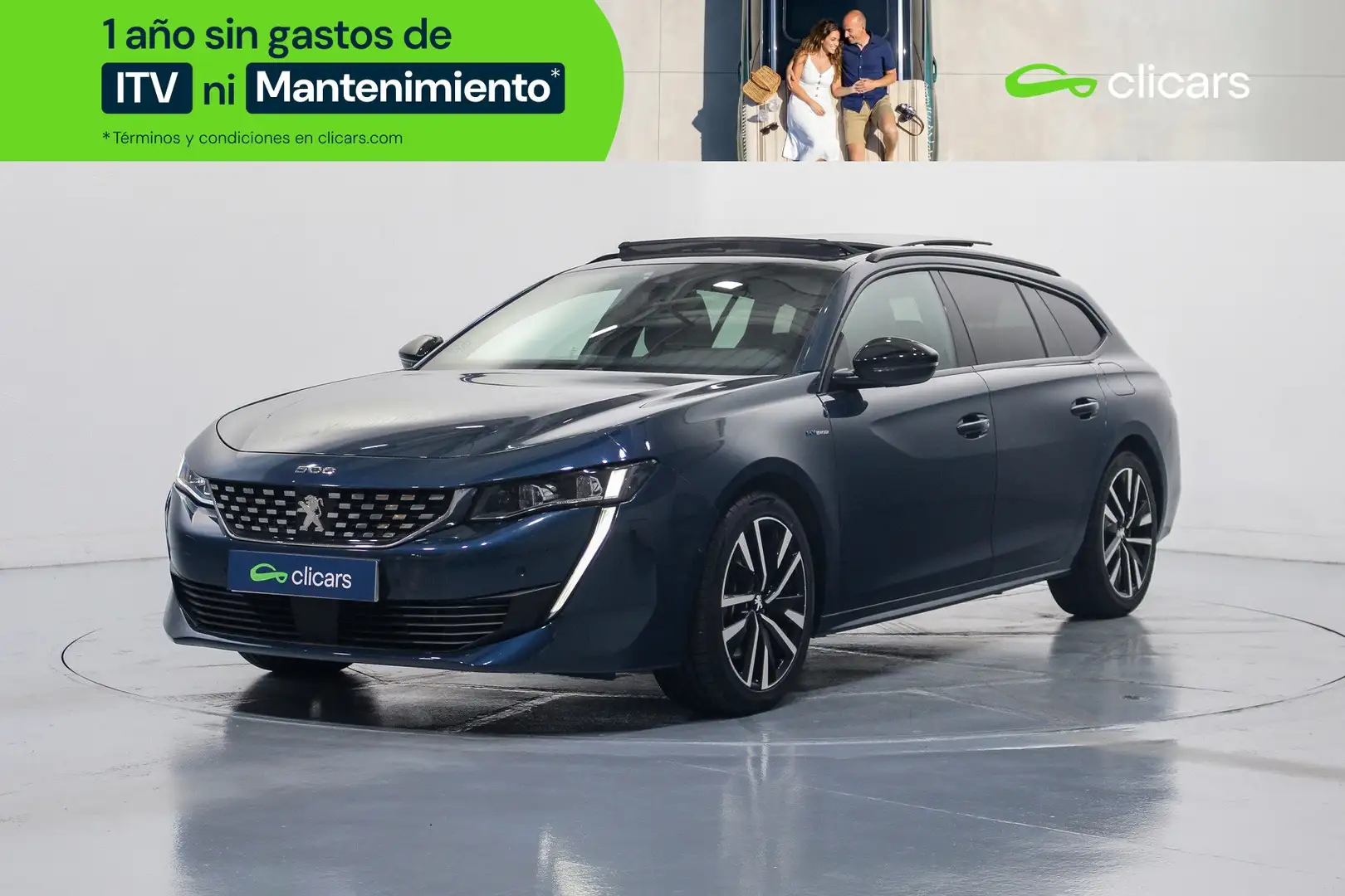 Peugeot 508 SW Hybrid 225 GT e-EAT8 Azul - 1