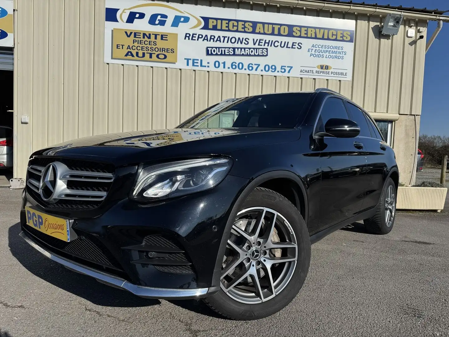 Mercedes-Benz GLC 250 250 D 204CH FASCINATION 4MATIC 9G-TRONIC Noir - 1