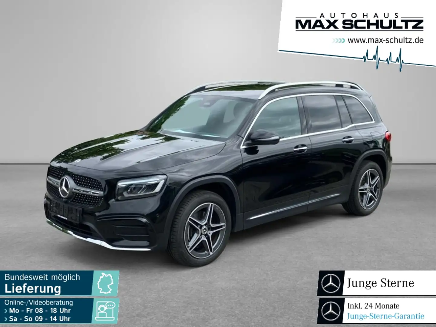 Mercedes-Benz GLB 200 AMG Line*Kamera*el. Heckklappe*LED Zwart - 1