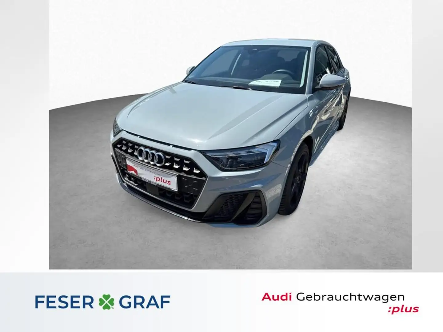 Audi A1 Sportback 30 TFSI S line-LED-Sportsitze-Car Play Grau - 1