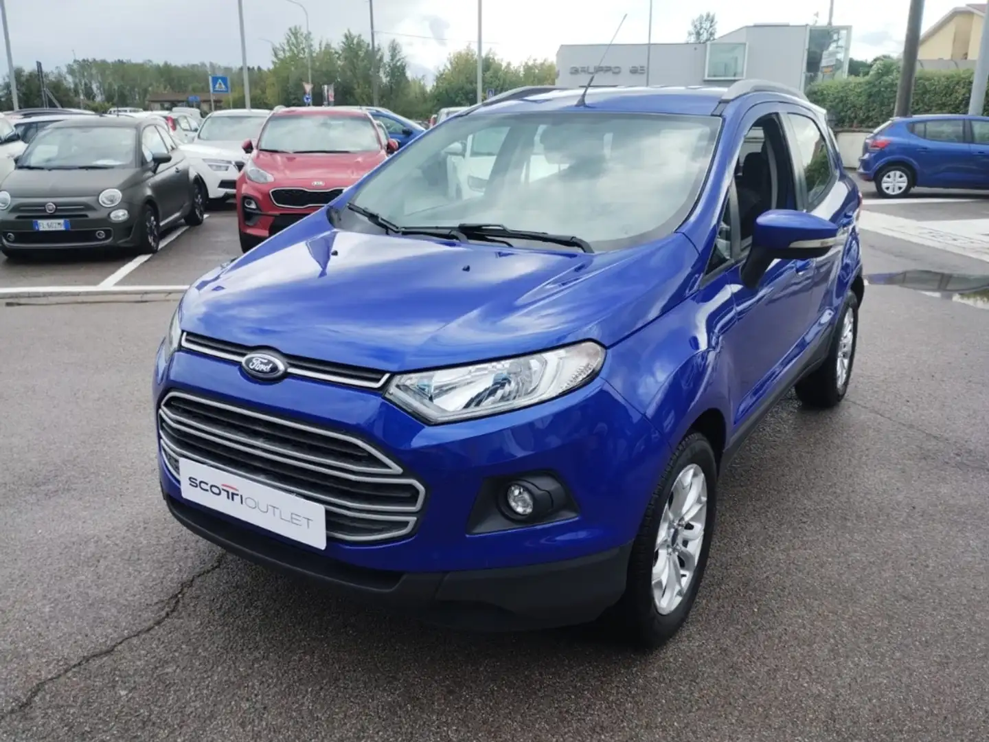 Ford EcoSport 1.5 TDCi Titanium S Bleu - 1