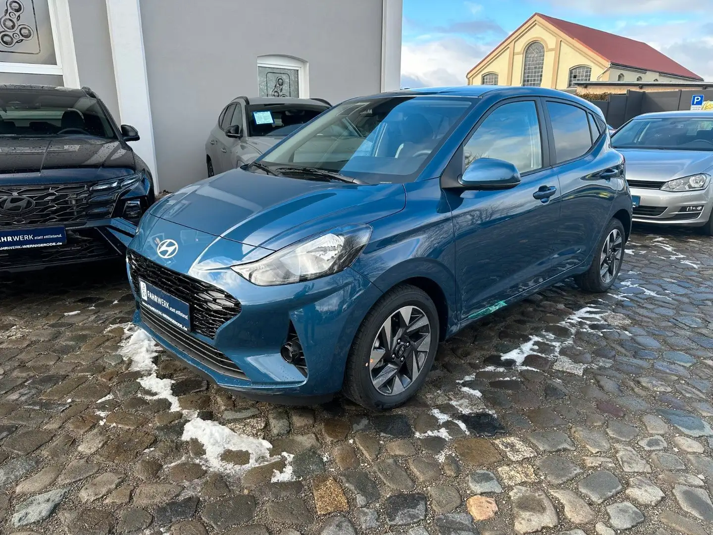 Hyundai i10 1.2 AMT GO Plus Navi+Rückfk. Klimaauto... Blau - 2