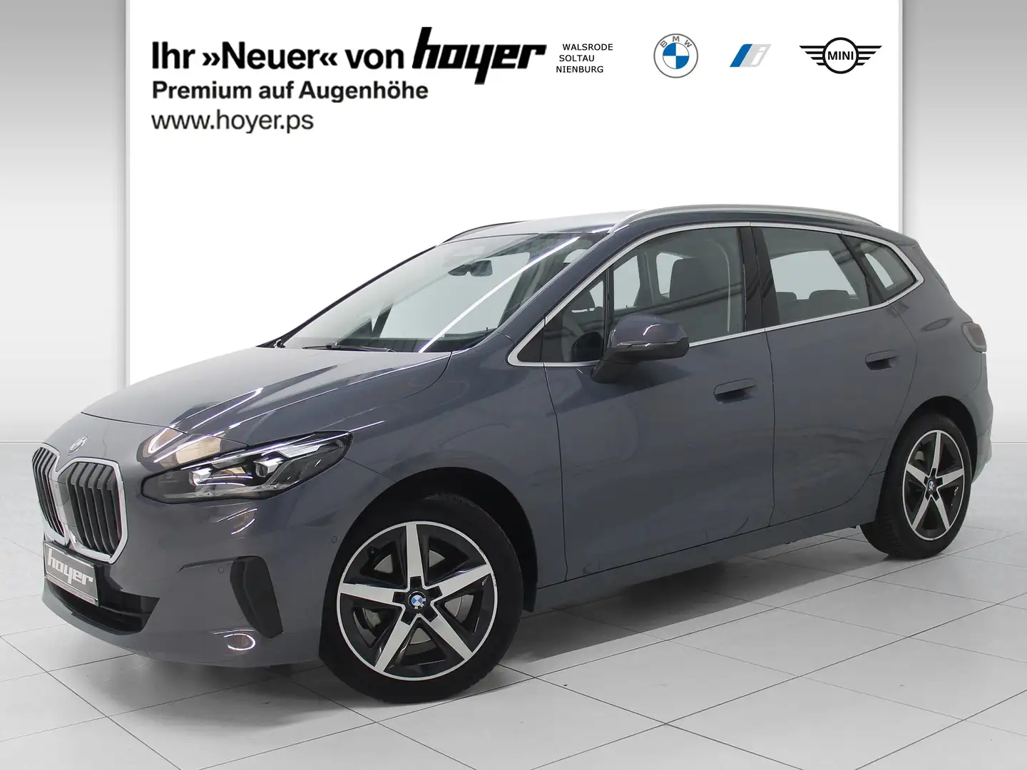 BMW 218 d Active Tourer DAB LED RFK Komfortzg. Shz Grau - 1