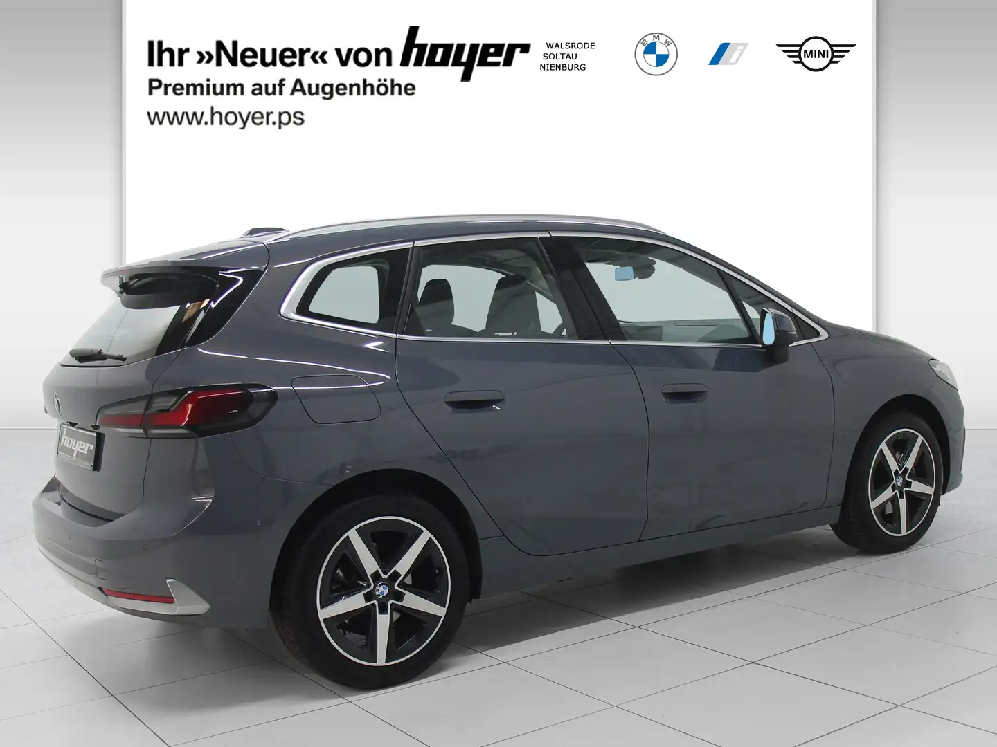BMW 218 d Active Tourer DAB LED RFK Komfortzg. Shz Grau - 2