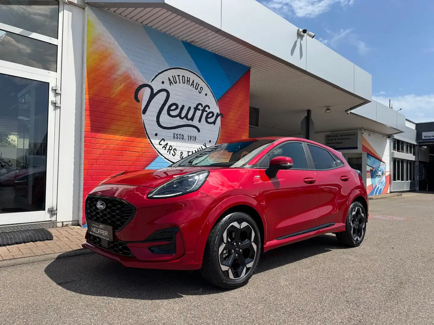 Ford Puma Hybrid ST-Line X/ACC/Key-Free/Induktion Rood - 1