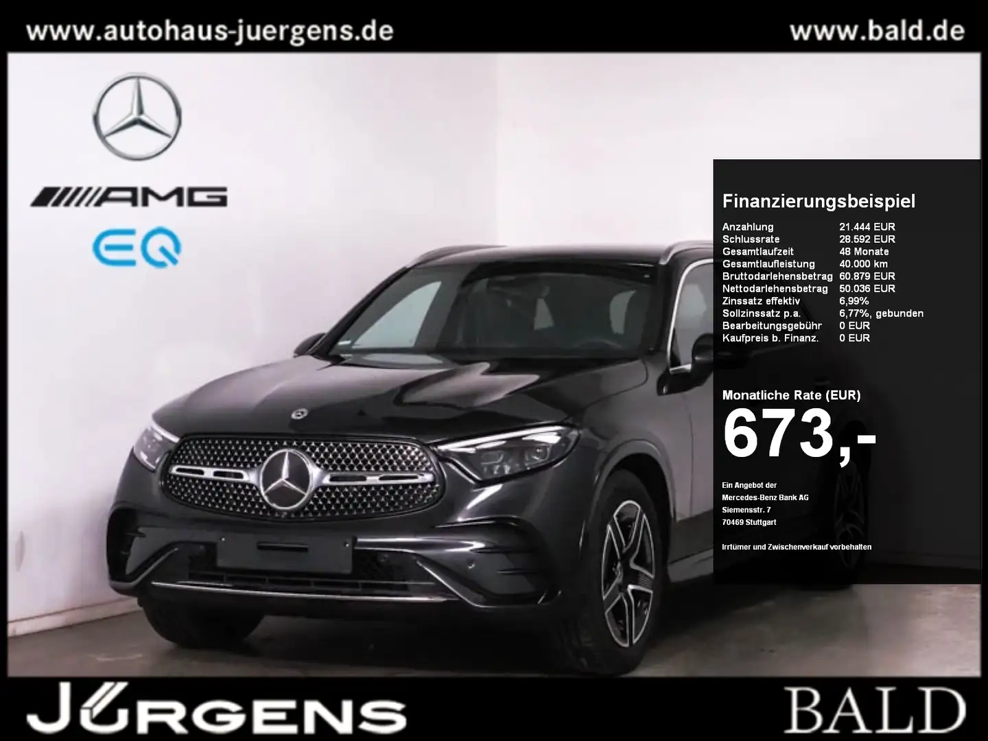 Mercedes-Benz GLC 450 d 4M AMG-Sport/AHK/Burm/360/Memo/DIGITAL Šedá - 1