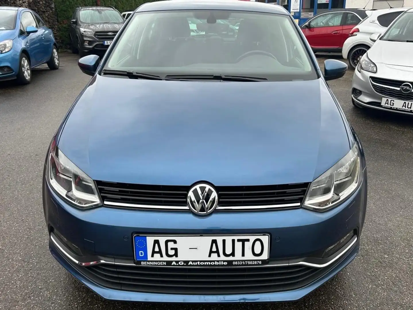 Volkswagen Polo +Garantie Klima Tempomat TÜV+Service NEU Blau - 2