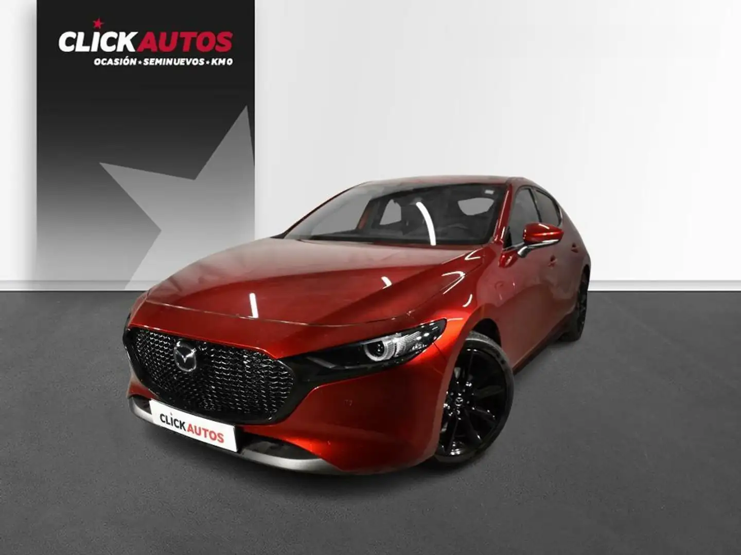 Mazda 3 2.0 e-SkyactivX 186CV MHEV Zenith Rojo - 1