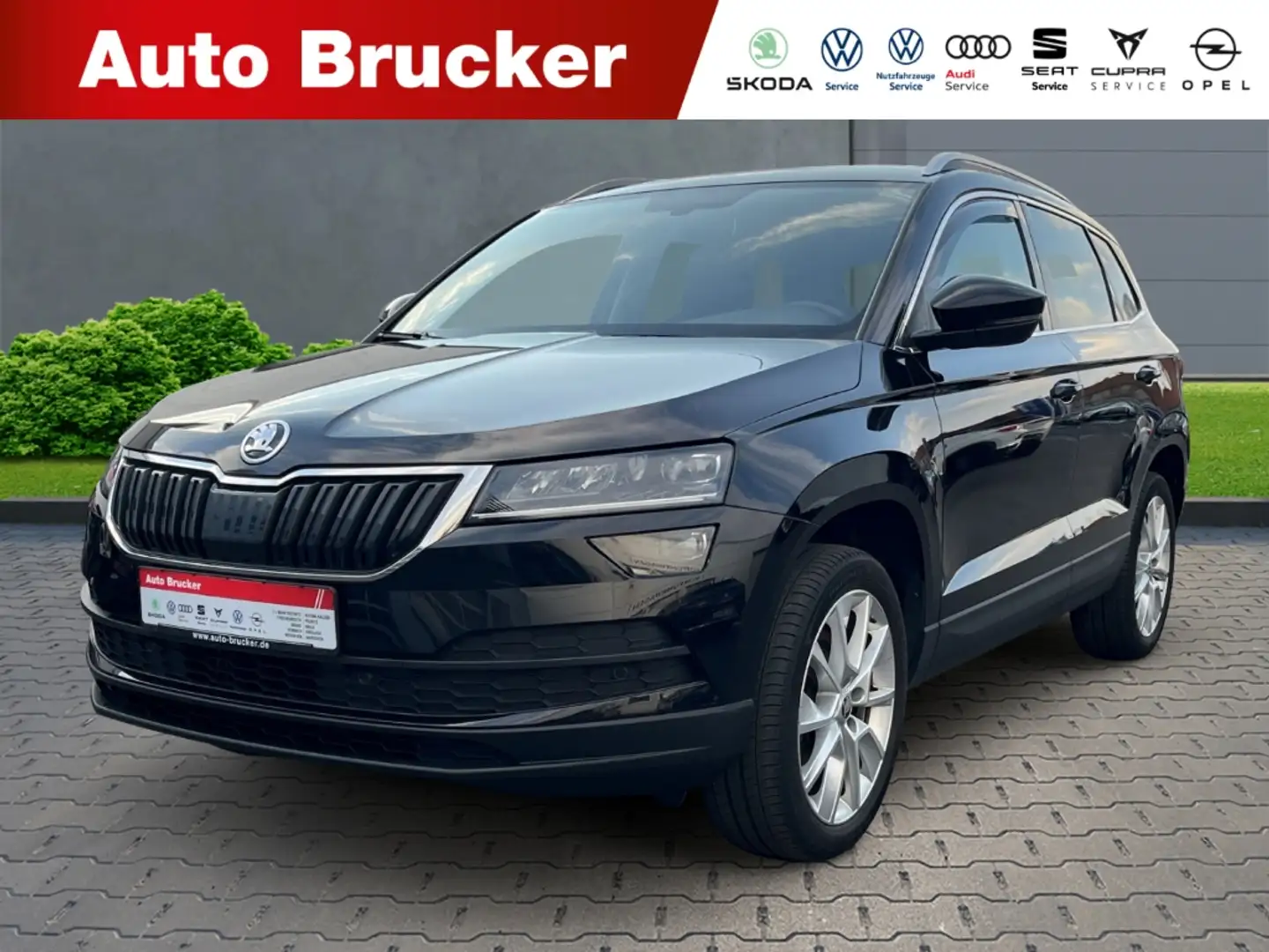 Skoda Karoq Style 1.0 TSI+Klimaautomatik+Alufelgen+Parksensore Black - 1