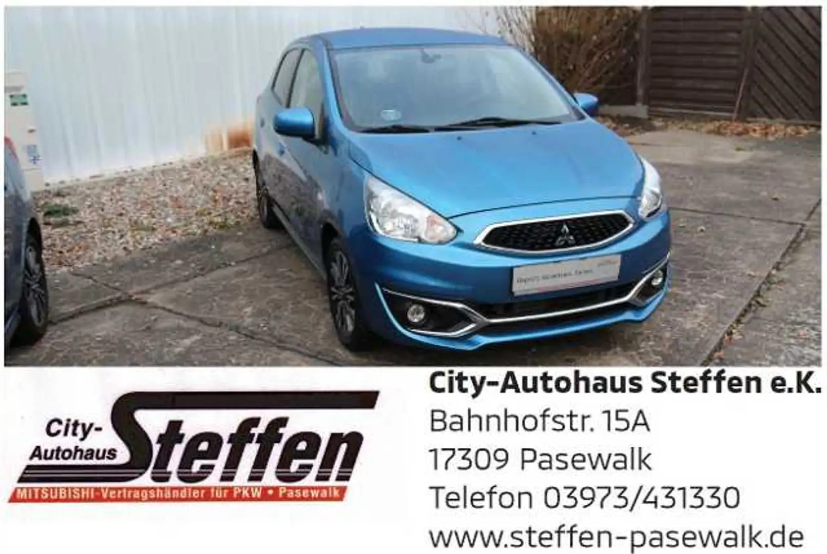 Mitsubishi Space Star Edition 100+ 1.2 MT 5-Gang Blau - 1