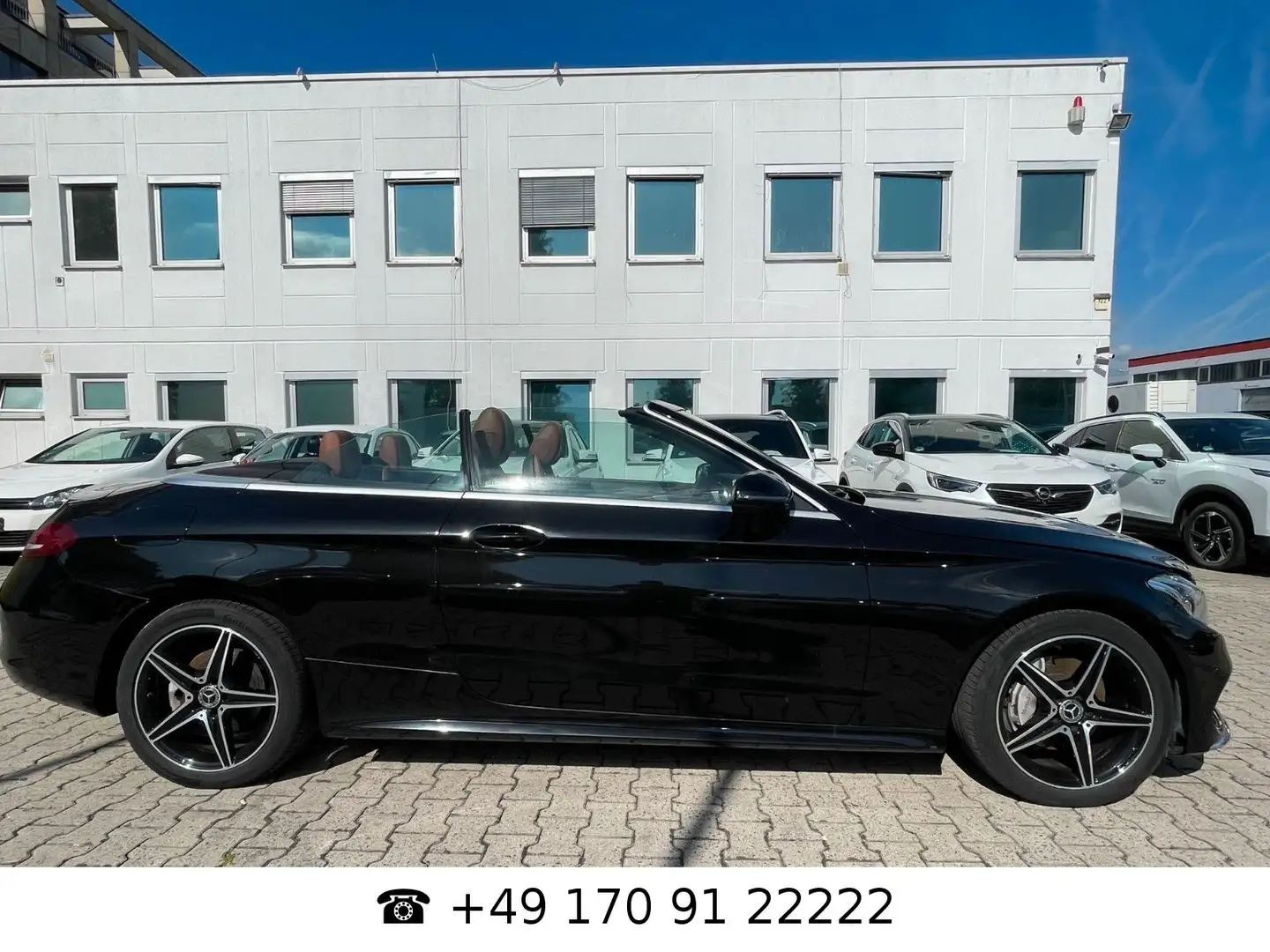 Mercedes-Benz C 200 C -Klasse Cabrio C 200*12m Garantie*HU Noir - 1