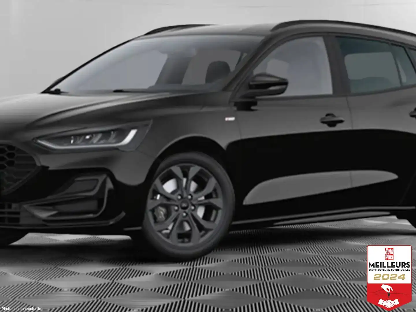 Ford Focus 1.0 EcoBoost 155 mHEV Powershift ST-Line X +ACC Noir - 1