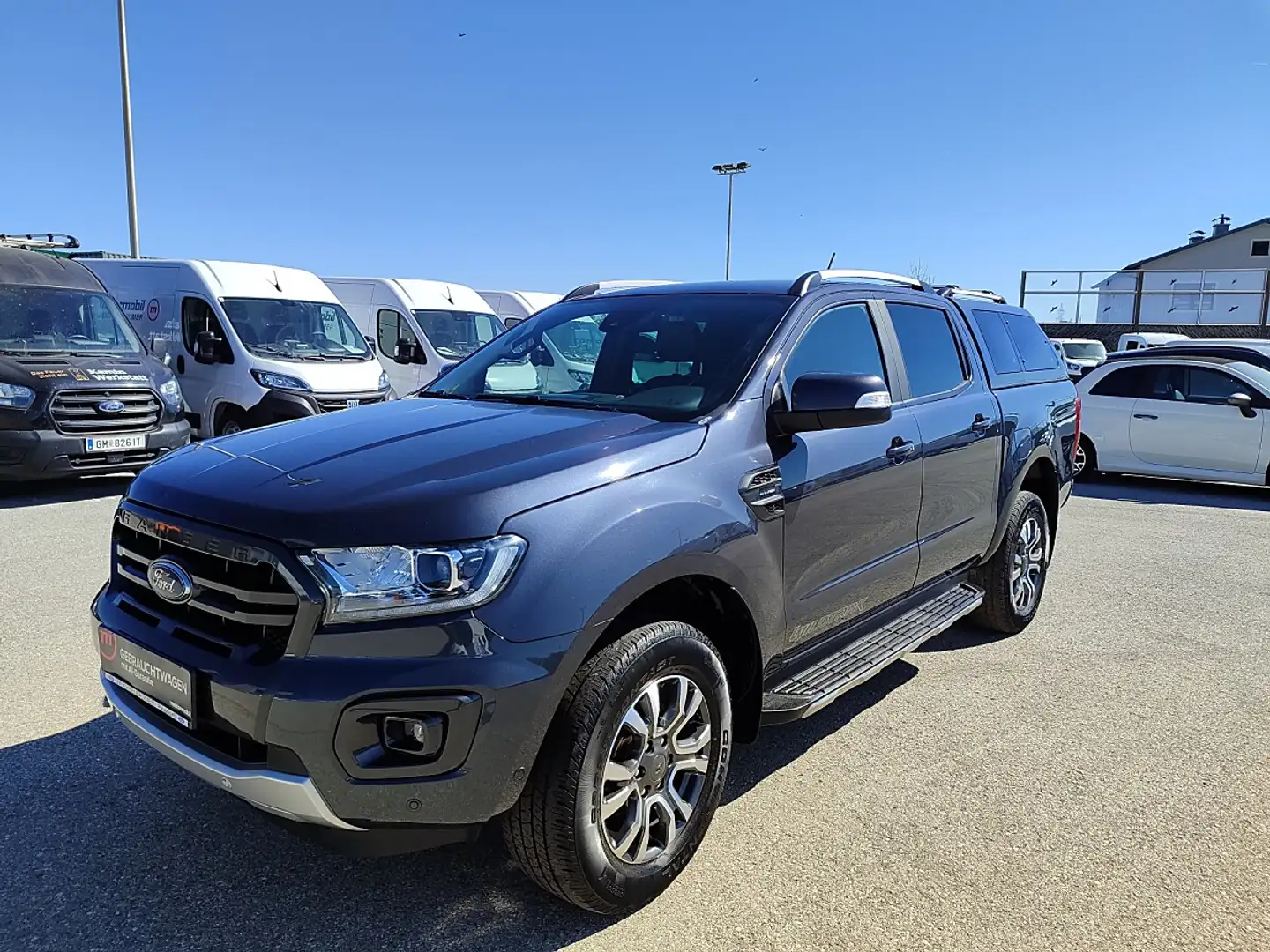 Ford Ranger Ranger Doppelkabine Wildtrak 4x4 2,0 EcoBlue Aut. Grau - 1