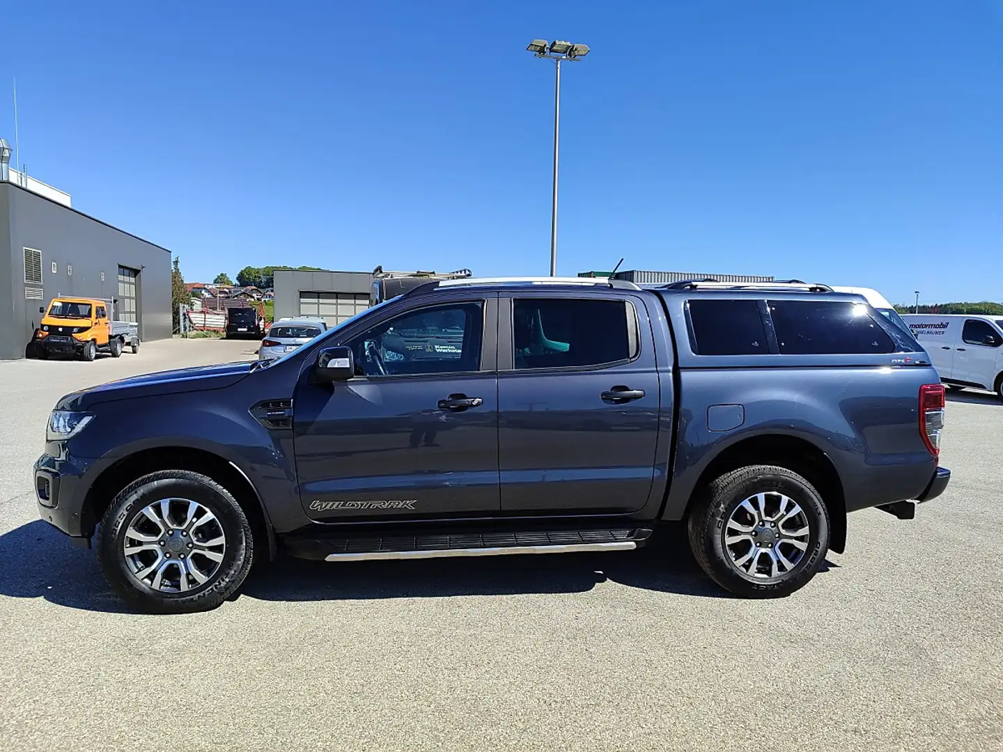Ford Ranger Ranger Doppelkabine Wildtrak 4x4 2,0 EcoBlue Aut. Grau - 2