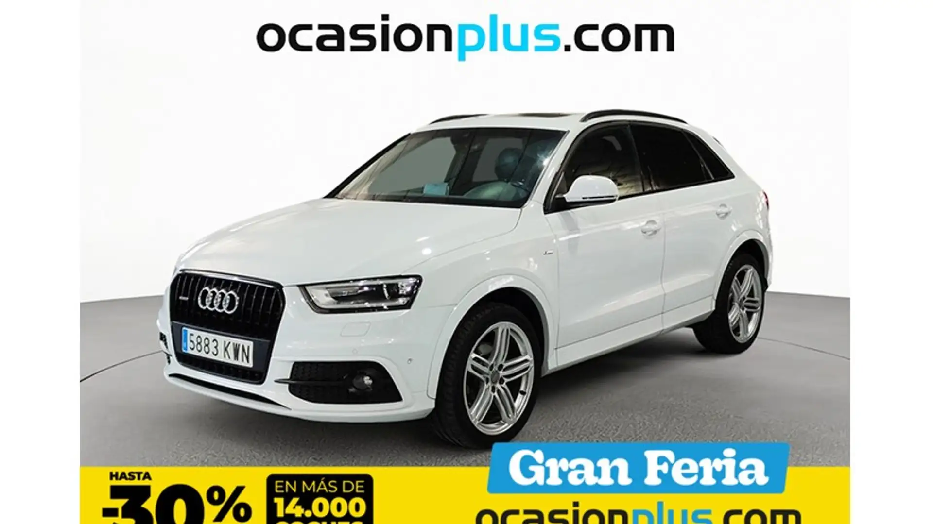 Audi Q3 2.0TDI Attraction quattro S-Tronic 177 Blanco - 1