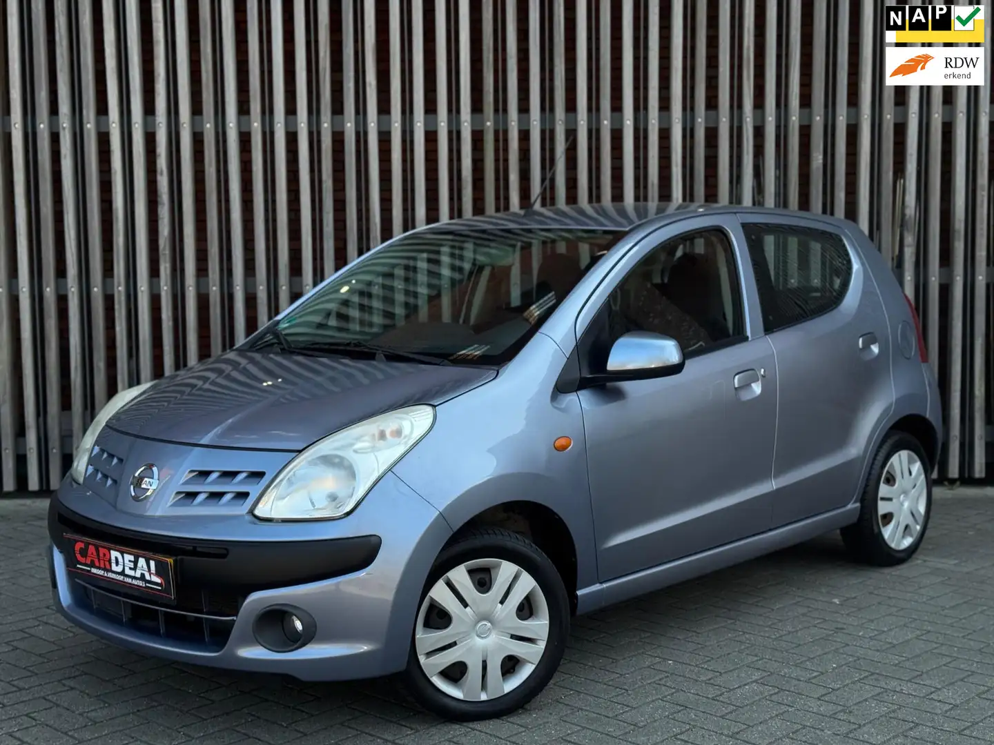 Nissan Pixo 1.0 Acenta 2011 5DRS | AIRCO | NAP | ELEKTR | APK Gri - 1