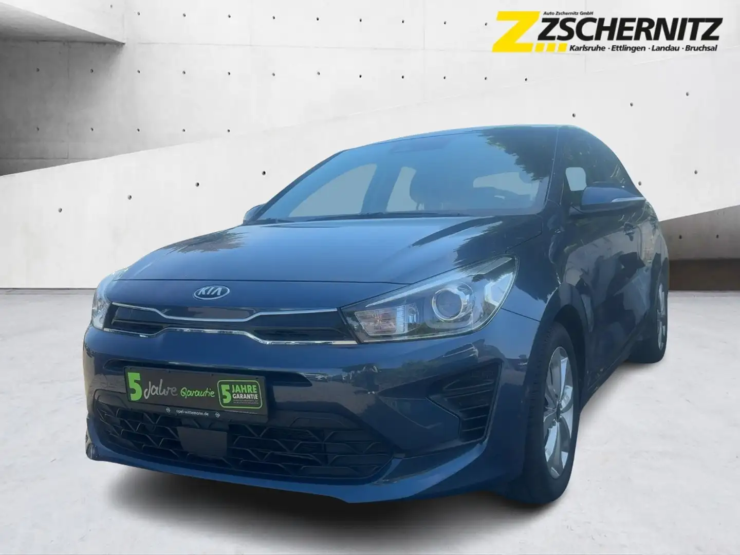 Kia Rio 1.2 Vision *NAVI*KAMERA*SHZ*ALU*PDC* Blau - 1