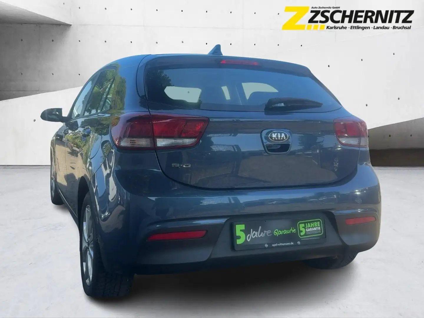 Kia Rio 1.2 Vision *NAVI*KAMERA*SHZ*ALU*PDC* Blauw - 2