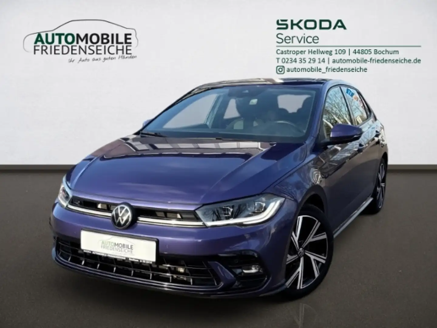 Volkswagen Polo R-Line 1.0 TSI 81KW DSG Navi PDC Kamera ACC Burdeos - 1