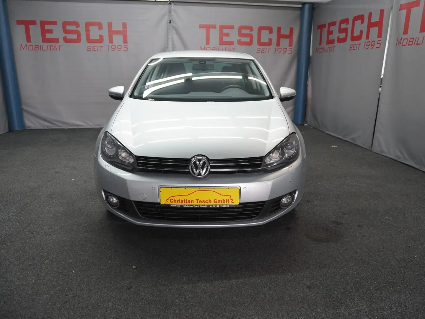 Volkswagen Golf VI Team/PDC/SITZHZ/KLIMAAUTOMATIK/ Plateado - 2