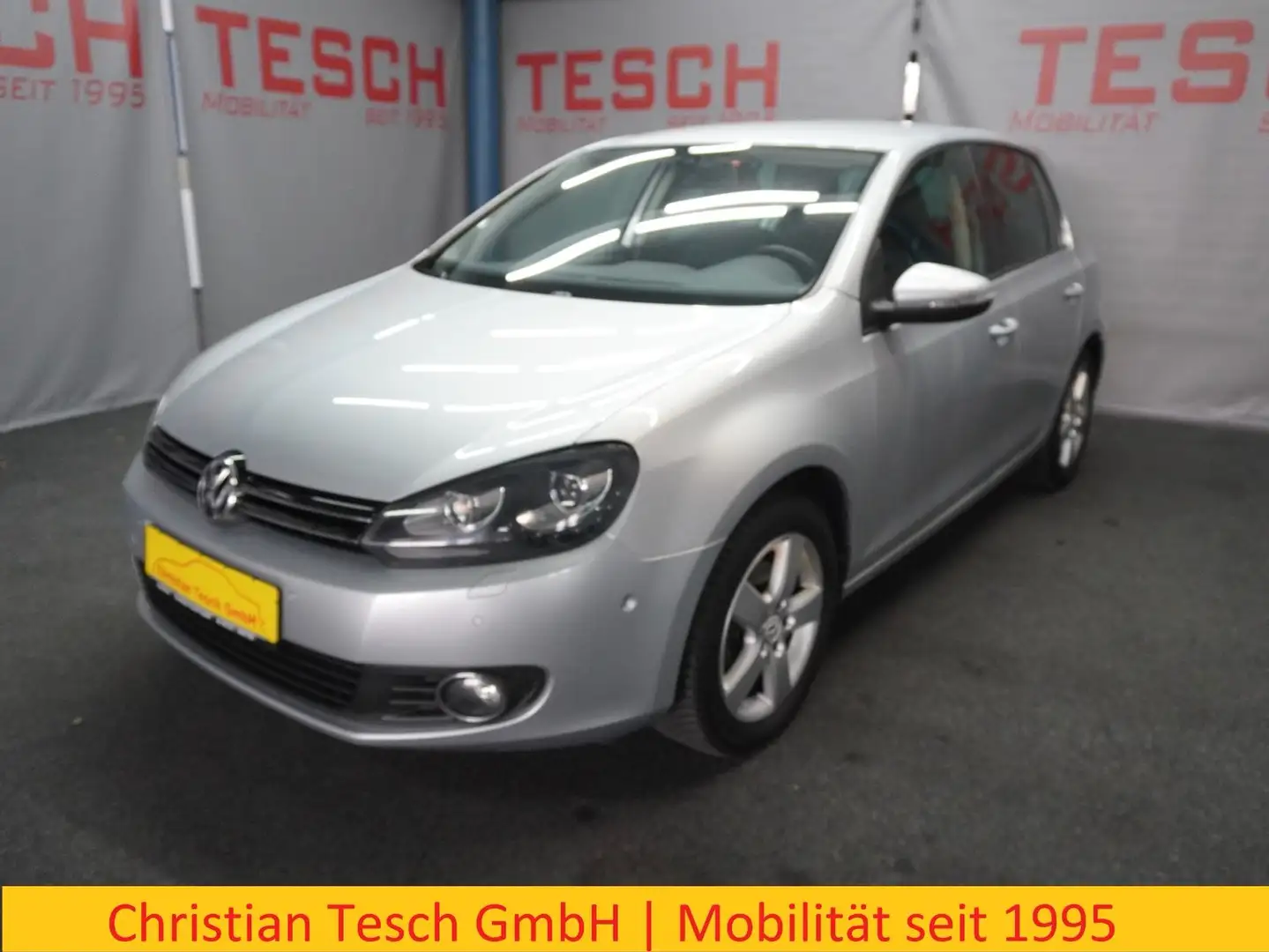 Volkswagen Golf VI Team/PDC/SITZHZ/KLIMAAUTOMATIK/ Plateado - 1