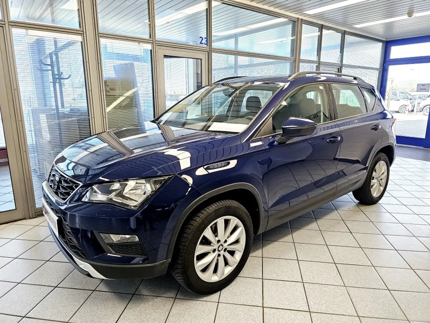 SEAT Ateca PDC,Klimaautomatik,Sitzheizung Modrá - 2