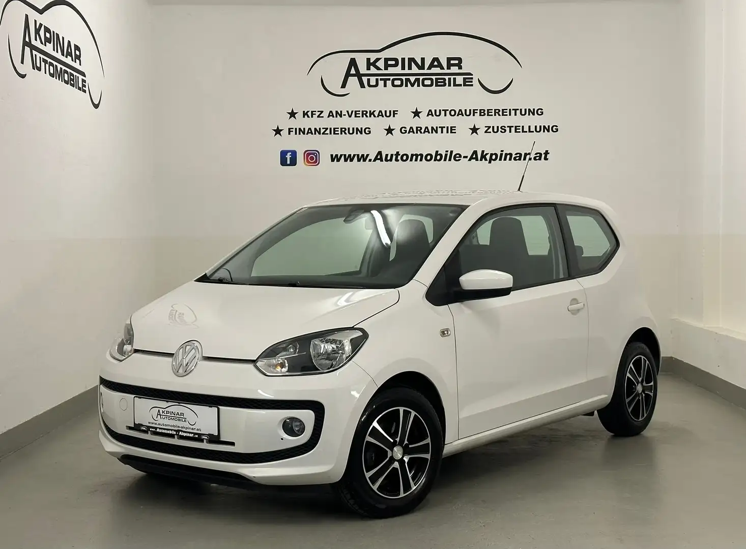 Volkswagen up! 1,0 move ab 103€ /Mo Weiß - 1
