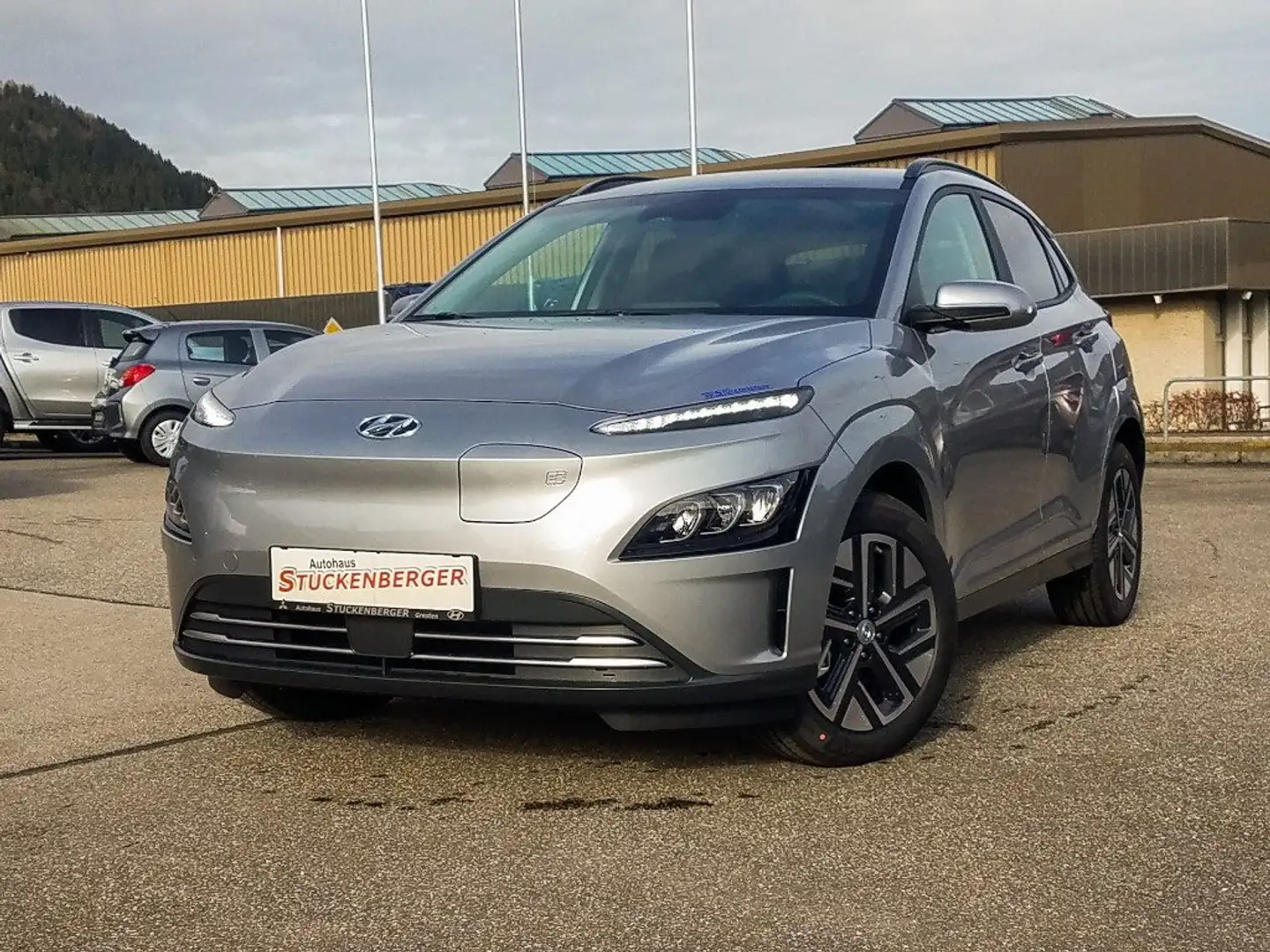Hyundai KONA EV Trend Line k2et2-O3/4 Zilver - 1