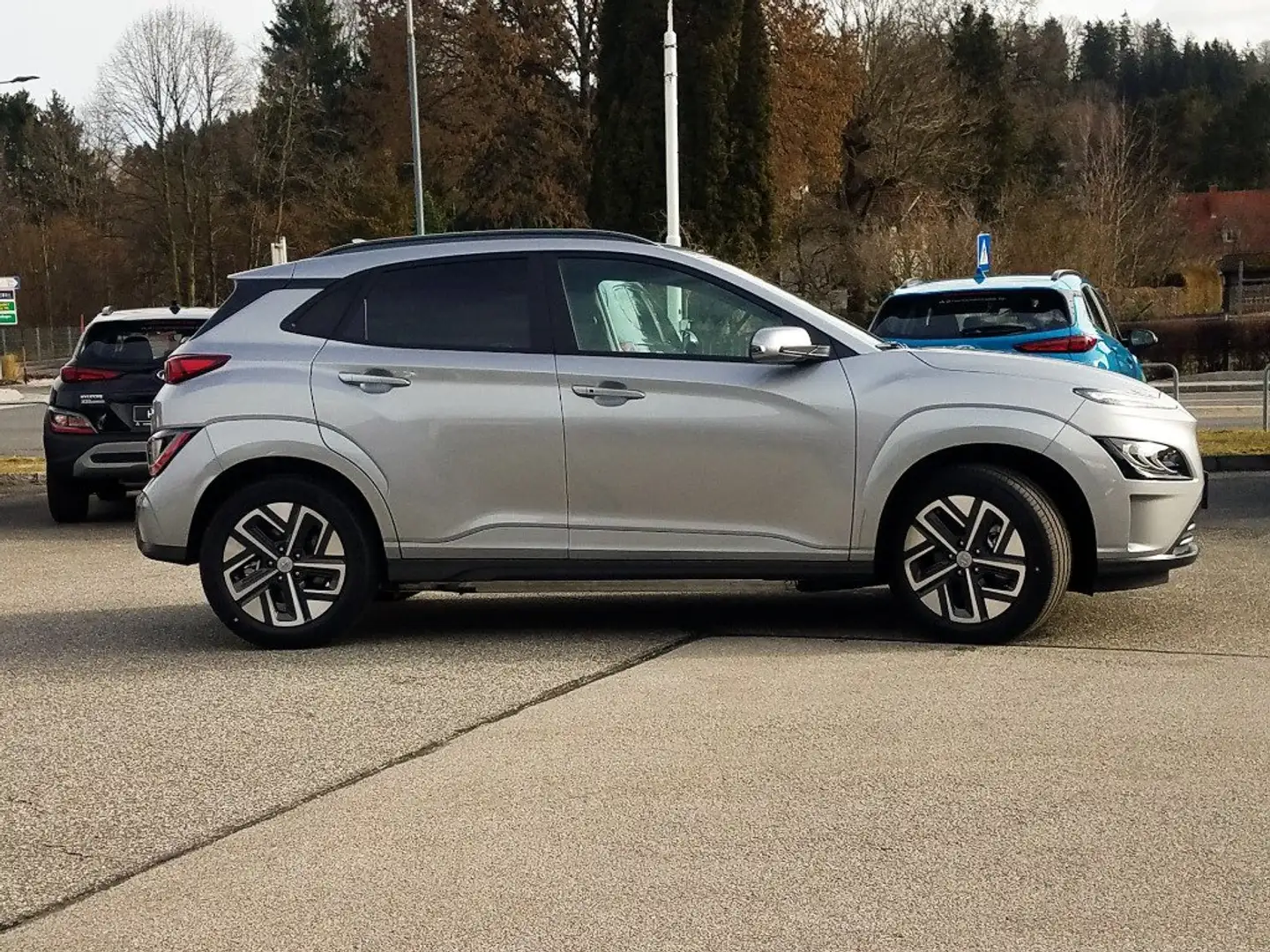 Hyundai KONA EV Trend Line k2et2-O3/4 Zilver - 2
