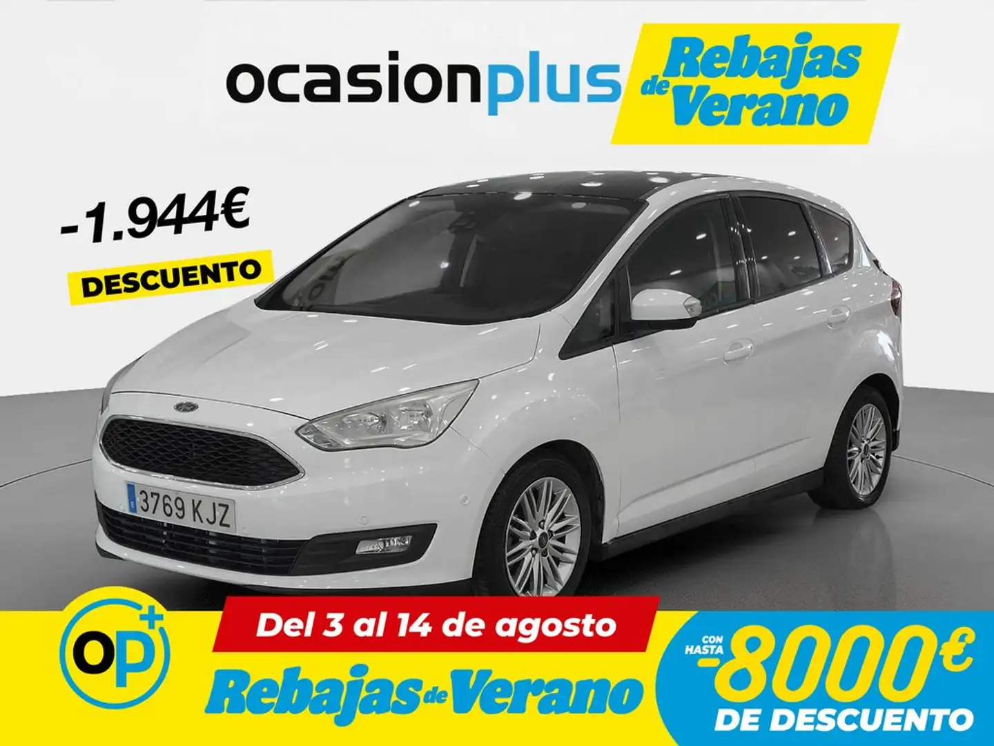Ford C-Max 1.5TDCi Auto-S&S Titanium 120 Blanco - 1