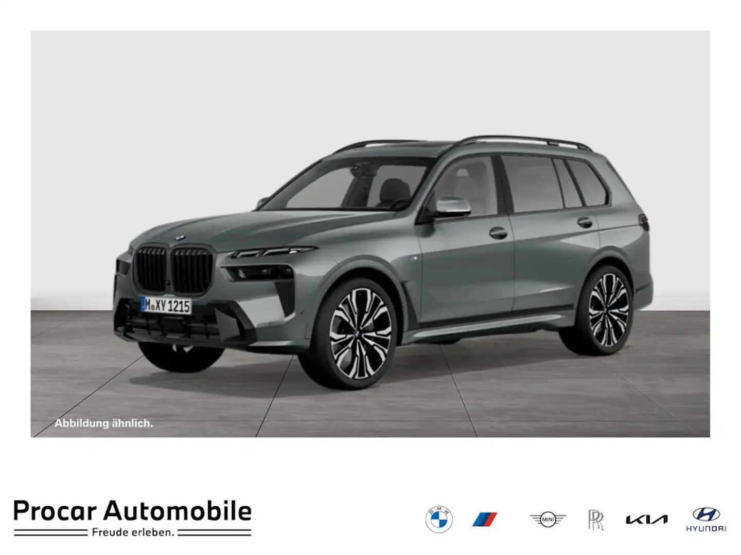 BMW X7 xDrive40d M Sport HUD PANO ACC AHK RFK NAVI Grau - 1