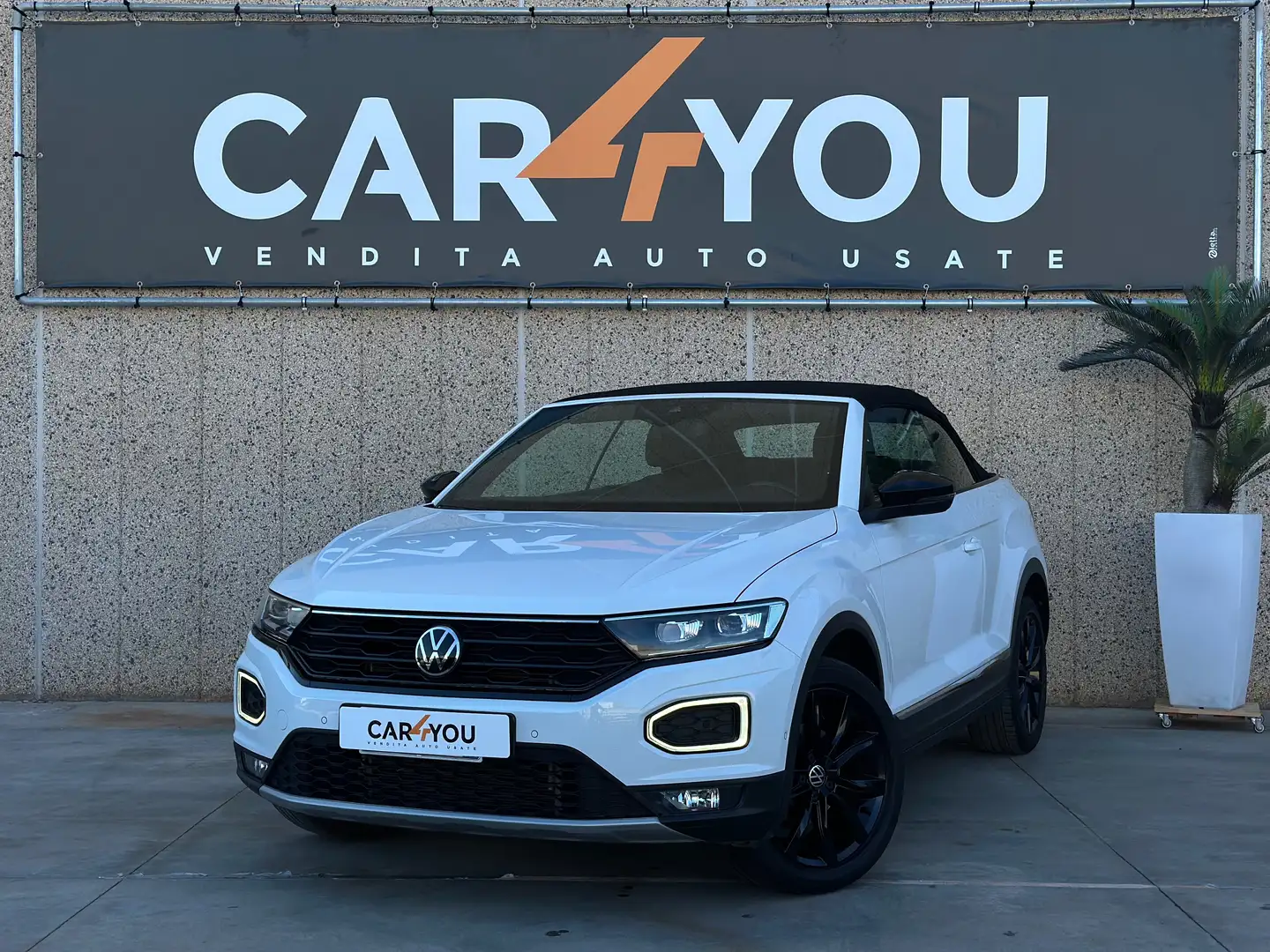 Volkswagen T-Roc T-Roc Cabriolet 1.0 TSI Style OPF (EU6AP) Bianco - 1