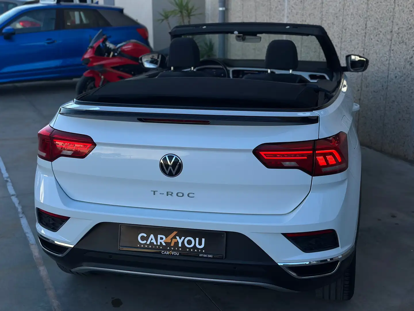 Volkswagen T-Roc T-Roc Cabriolet 1.0 TSI Style OPF (EU6AP) Bianco - 2