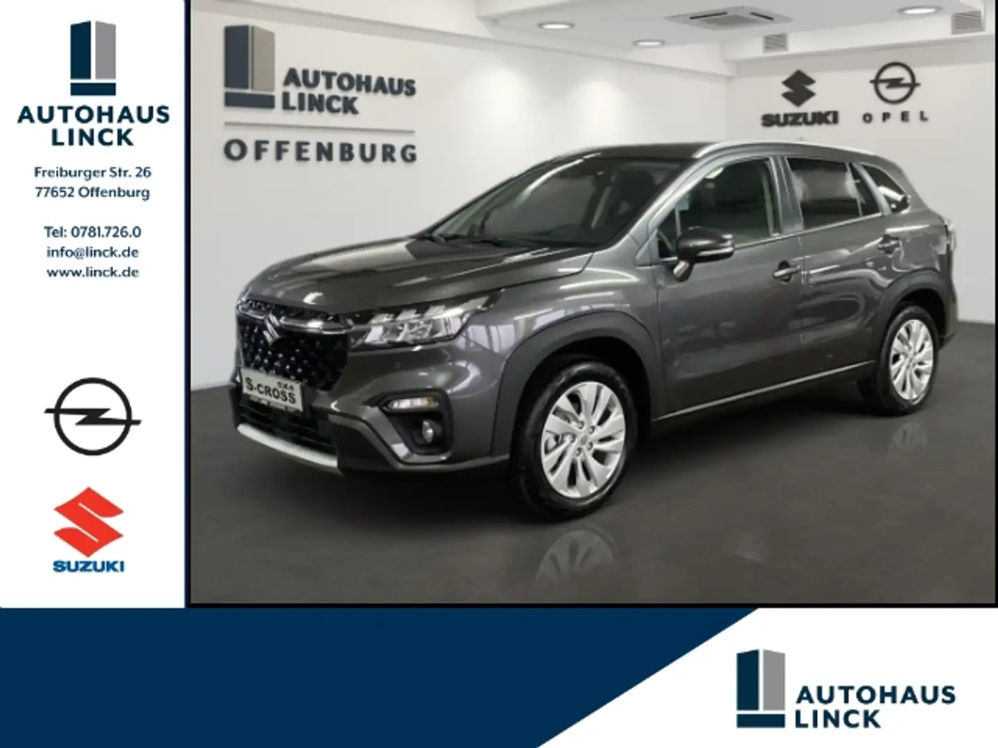 Suzuki SX4 S-Cross 1.4 Hybrid 4X4 Comfort LED Scheinwerfer Grijs - 1