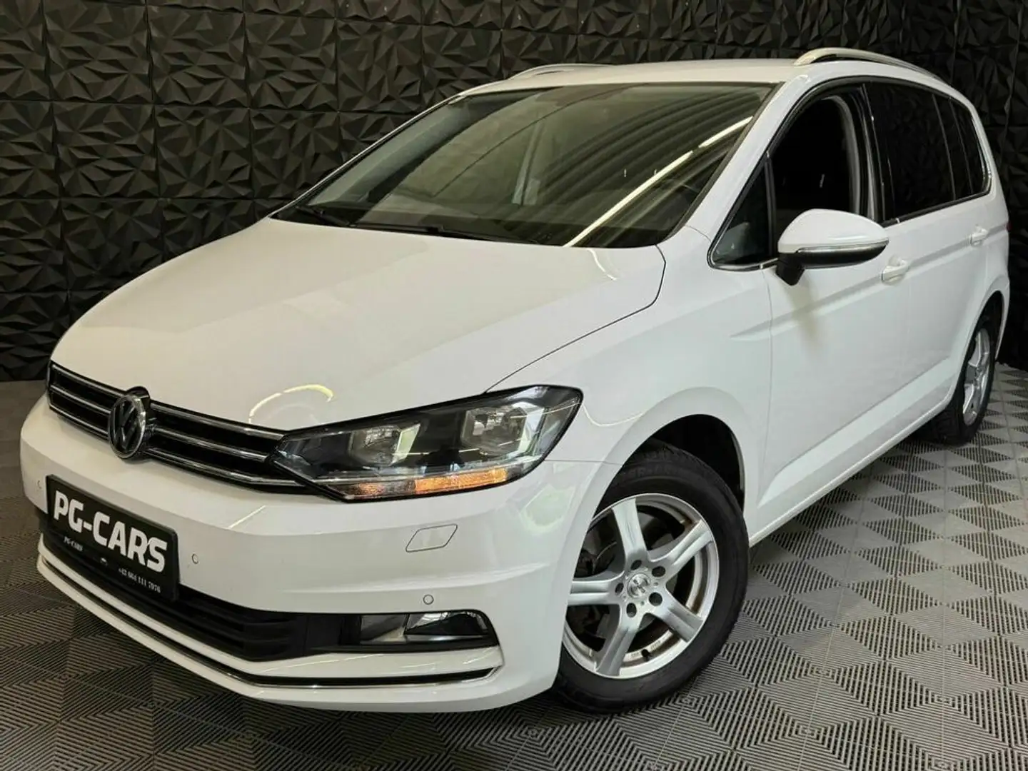 Volkswagen Touran 1.6 TDI Highline BlueMotion Tech Blanc - 1