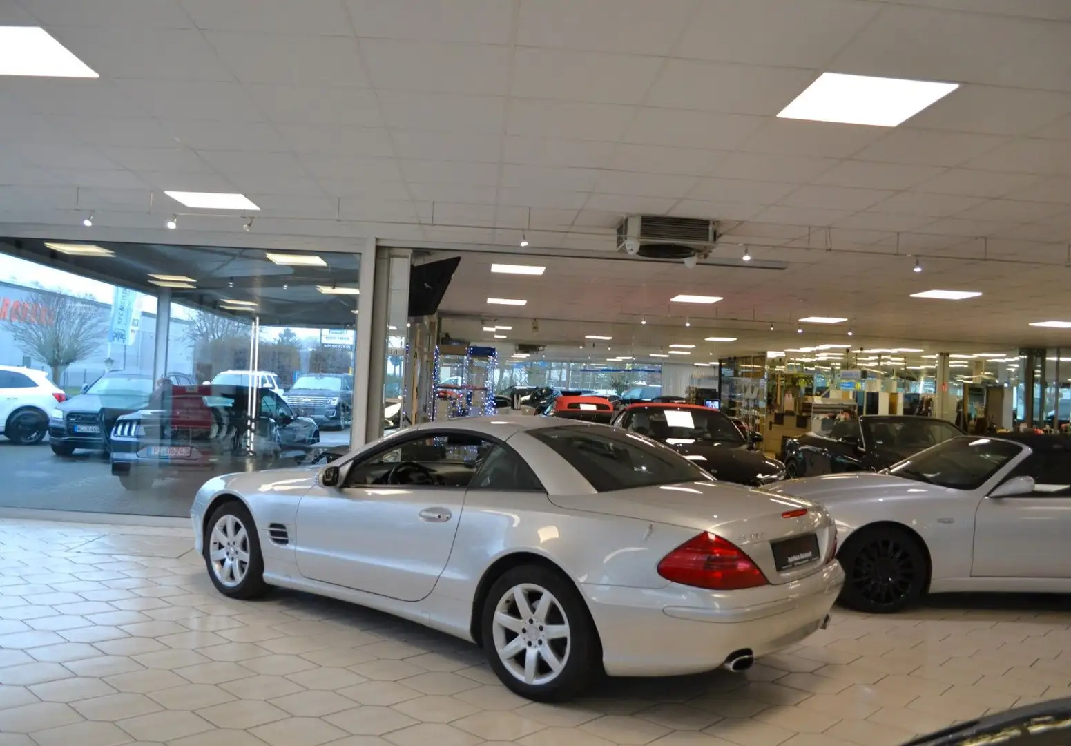 Mercedes-Benz SL 350 V6 Roadster Zilver - 2