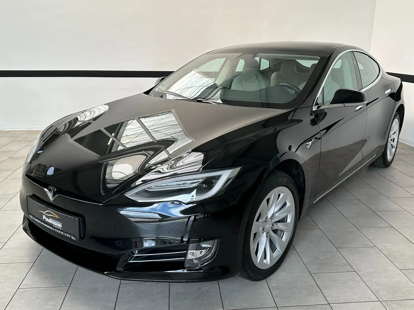 Tesla Model S 100D Allradantrieb Navi*Leder*LED*Panorama*1.Hand Schwarz - 1