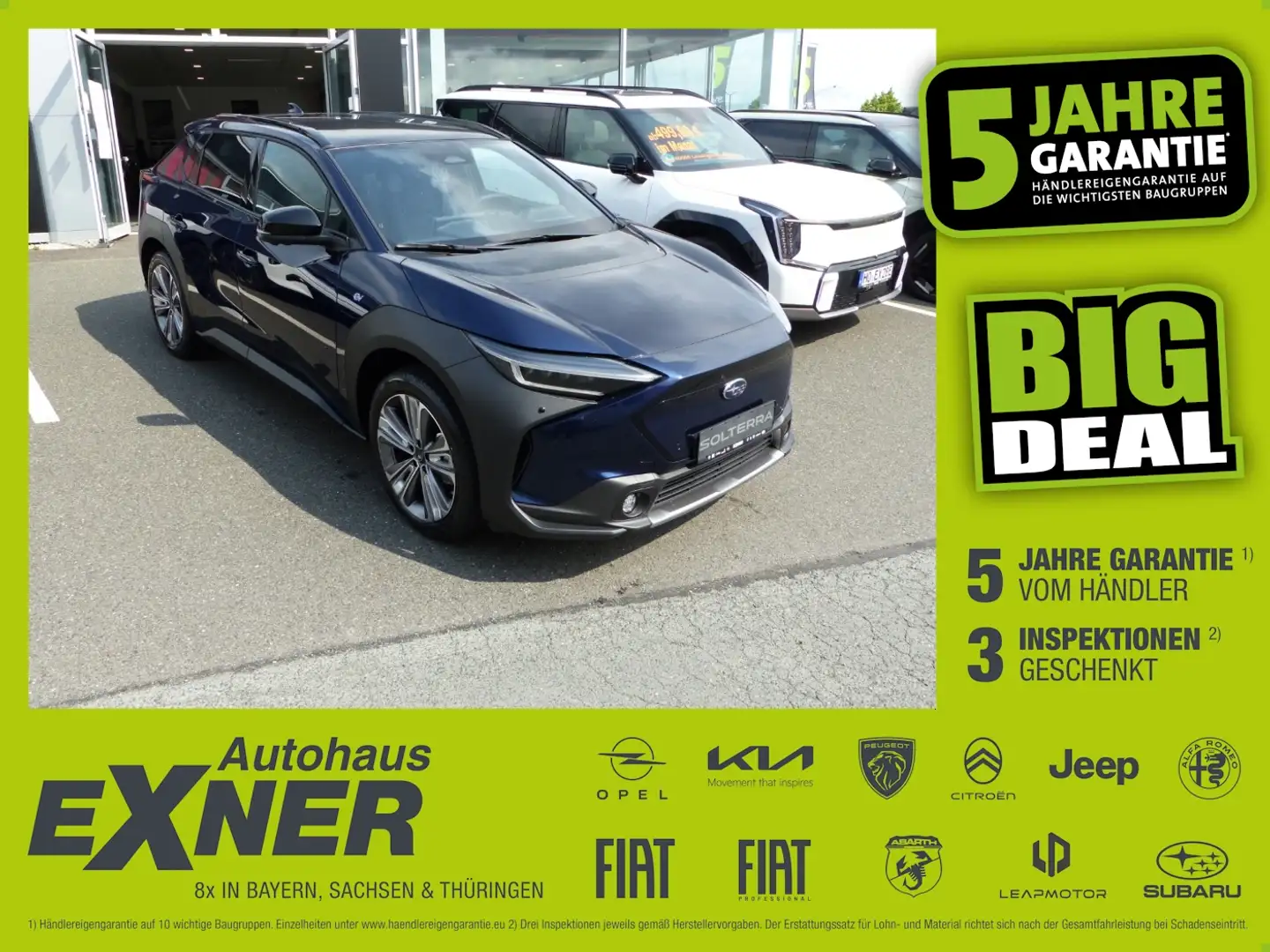 Subaru Solterra - 3-phasiger 11 kW-Lader - Platinum Albastru - 1