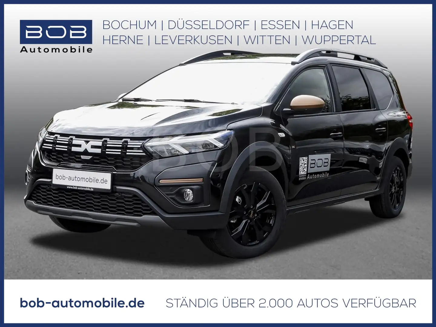Dacia Jogger Extreme+ HYBRID 140 8-fach bereift Schwarz - 1