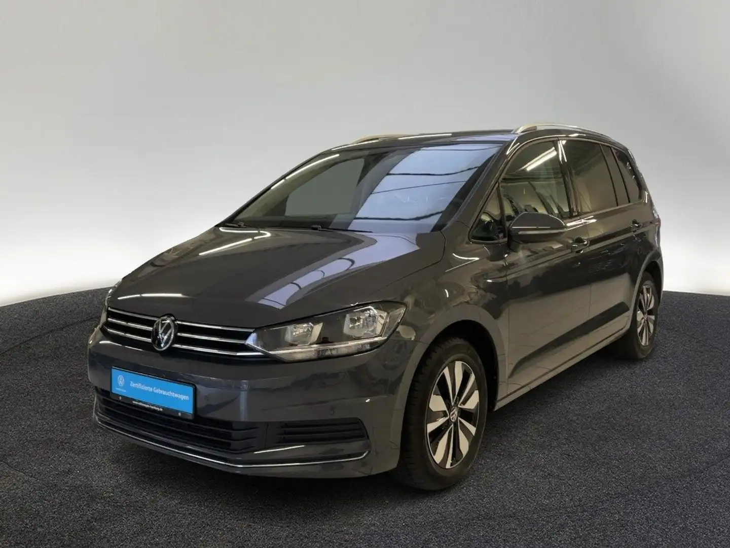 Volkswagen Touran 1.5 TSI Move DSG Navi AHK Panoramadach Grau - 2