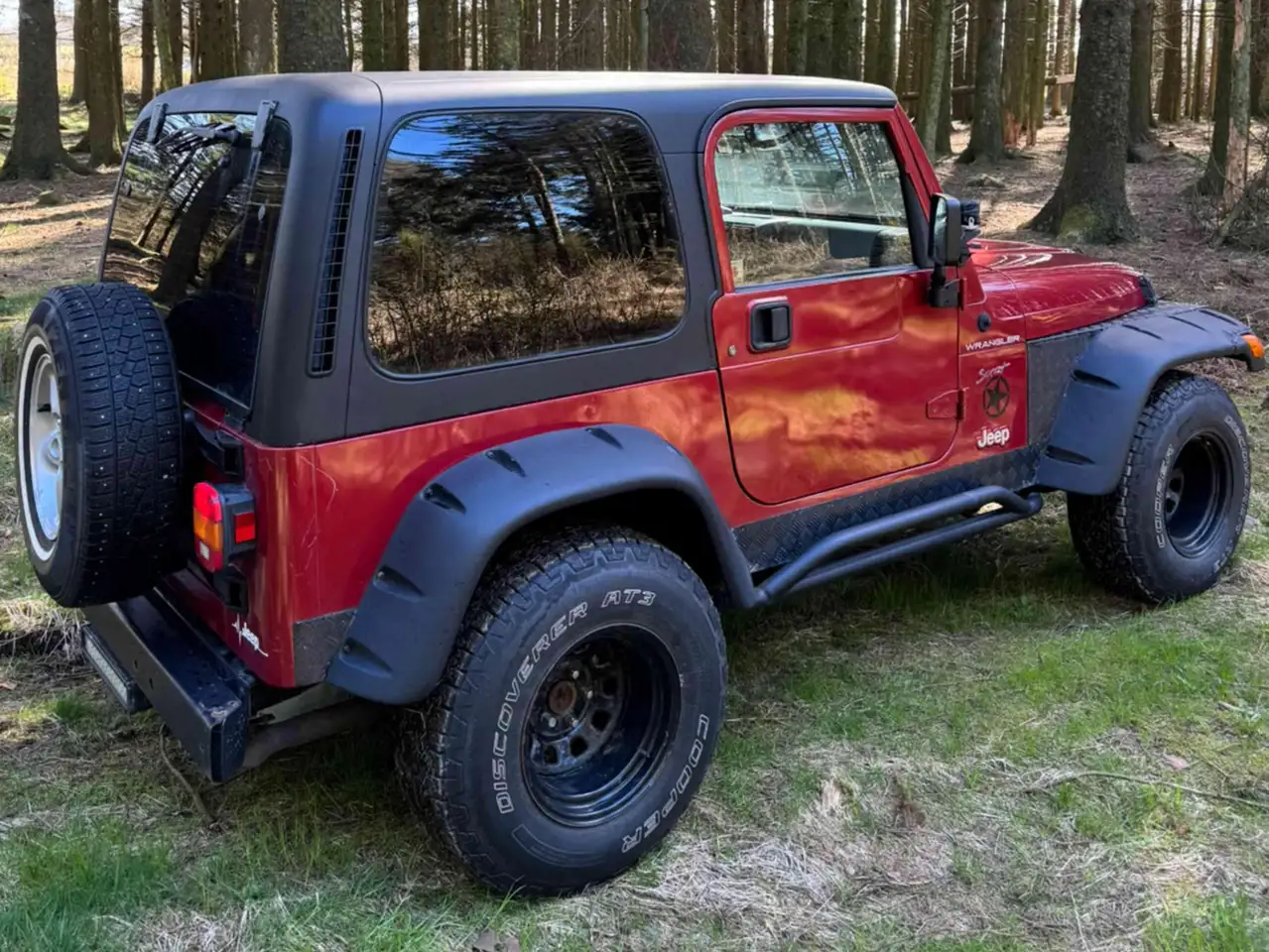 Jeep Wrangler Sport 1998, foto 4