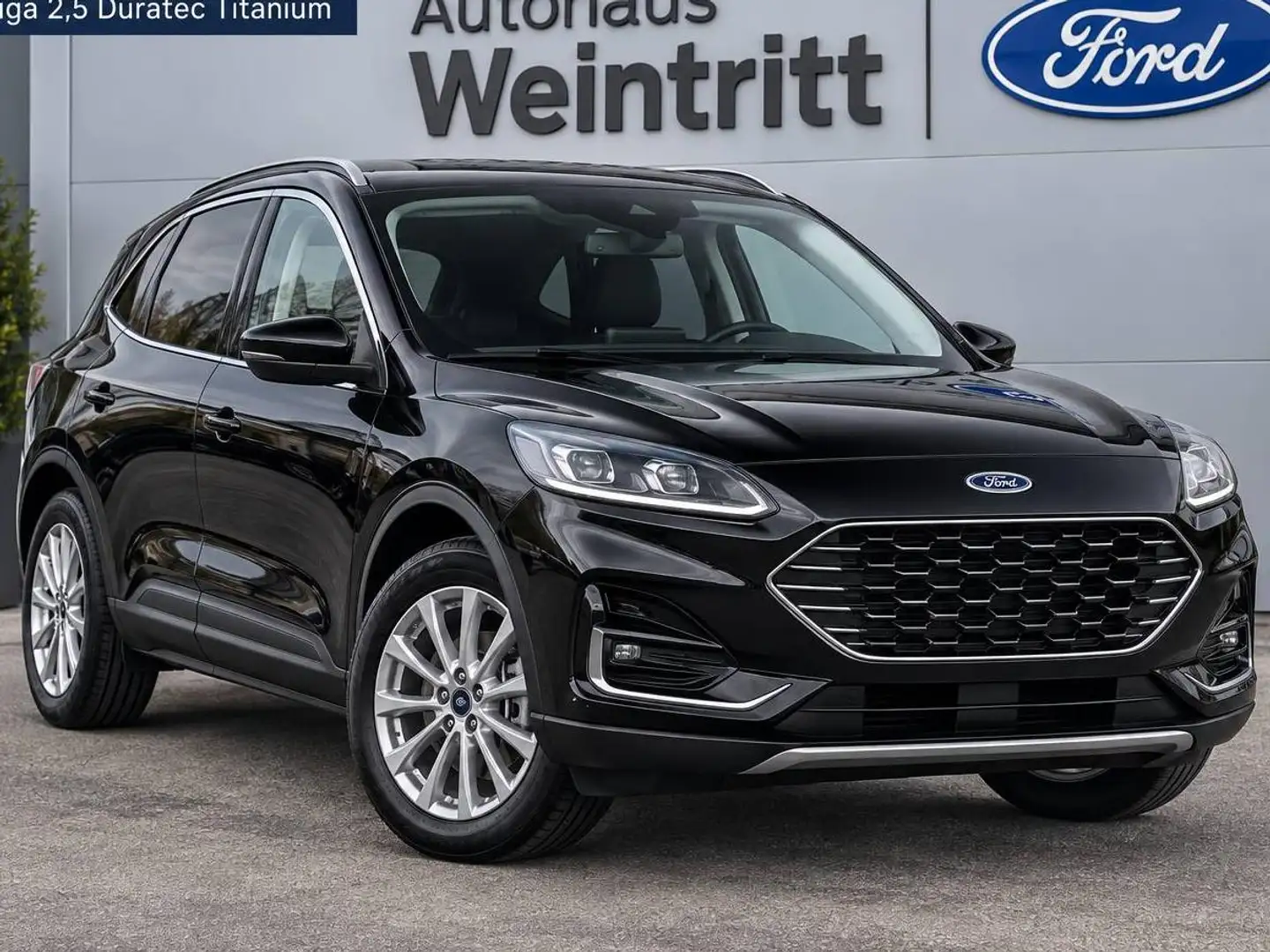Ford Kuga 2,5 Duratec FHEV Titanium Allrad Aut. Schwarz - 1