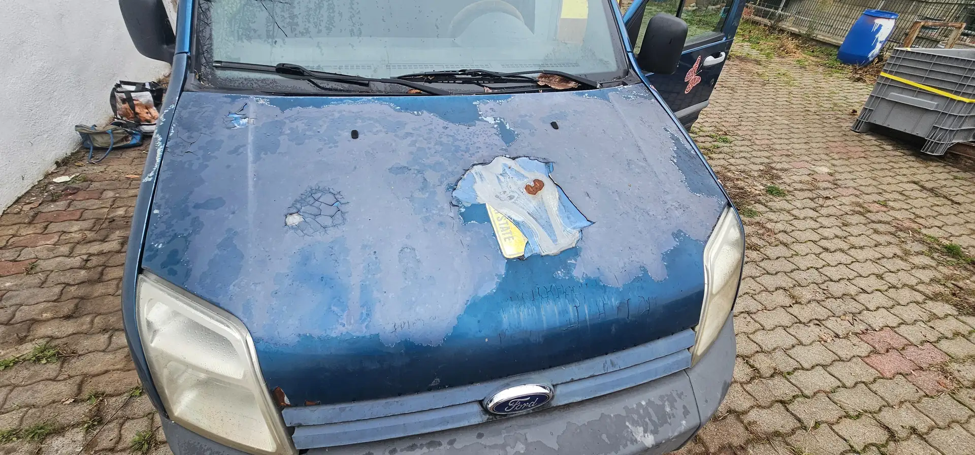 Ford Transit Transit connect Blau - 2