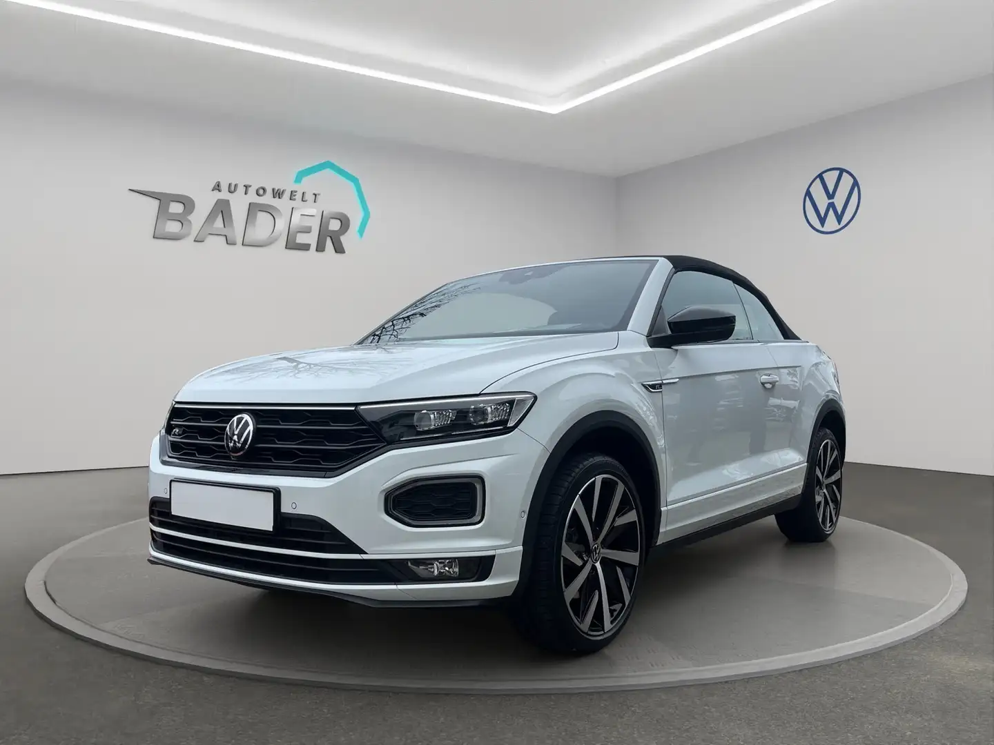 Volkswagen T-Roc Cabriolet Leder Navi LED ACC R-Line Weiß - 1