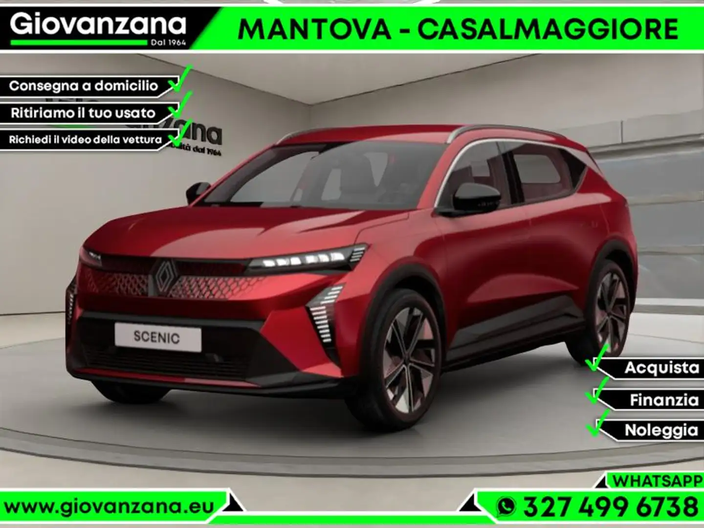 Renault Scenic Evolution comfort range 170cv Rosso - 1