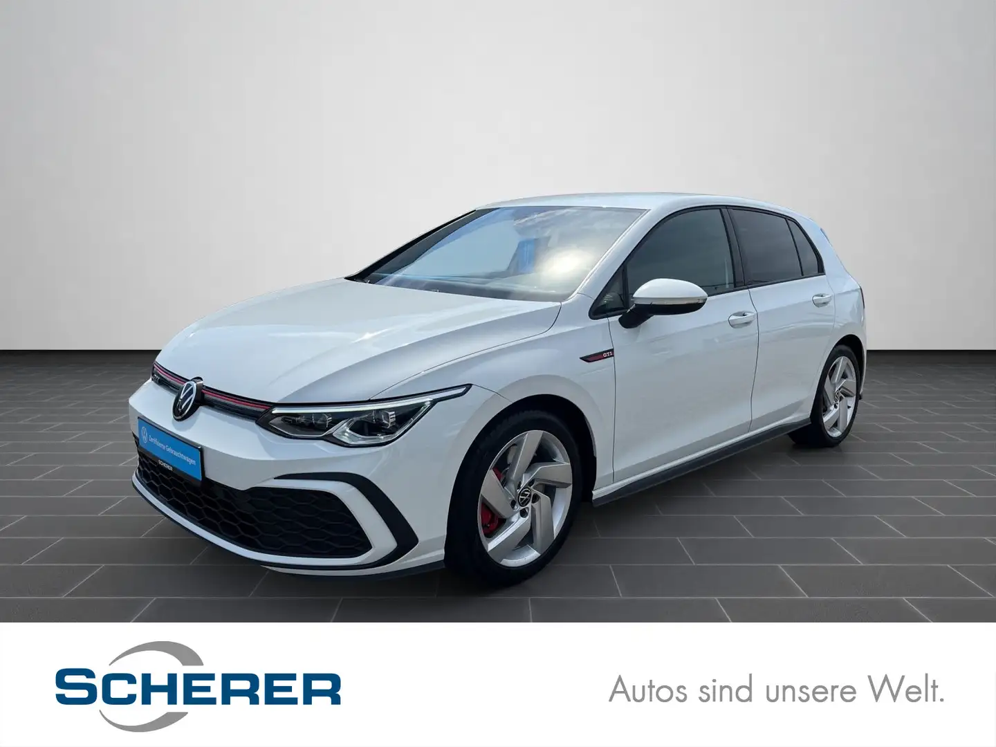 Volkswagen Golf GTI Golf VIII 2.0 TSI GTI NAVI/RearView/PDC/Klima uv Weiß - 1
