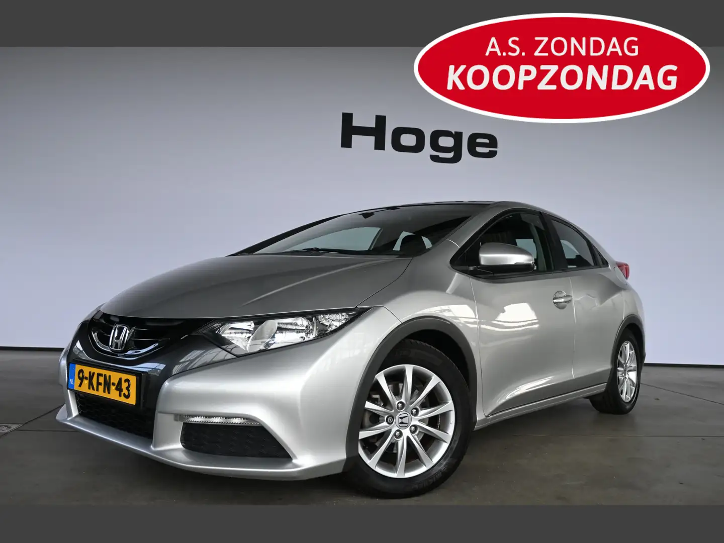 Honda Civic 1.4 Comfort Airco ECC 100% Onderhouden Licht metaa Gri - 1